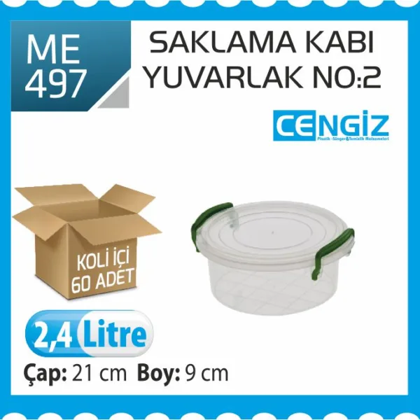 SAKLAMA KABI YUVARLAK NO:2(2