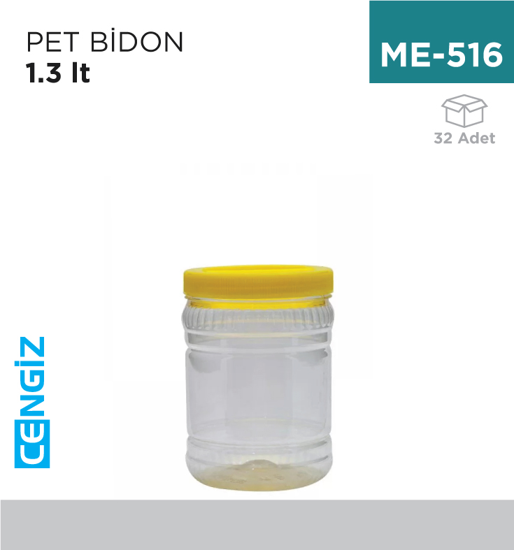PET BİDON 1.3 LT PET BİDON 1.3 LT