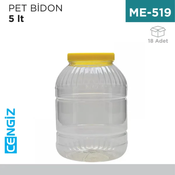 PET BİDON 5 LT (18Lİ)