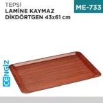 TEPSİ LAMİNE KAYMAZ 43 CM*61 CM