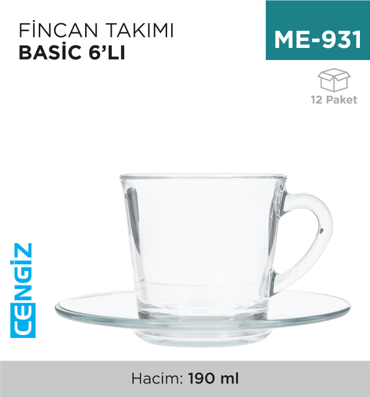 +FİNCAN TAKIMI BASİC 6 LI (97948)(96693)(96636) +FİNCAN TAKIMI BASİC 6 LI (97948)(96693)(96636)