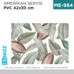 AMERİKAN SERVİS PVC 42*30 CM