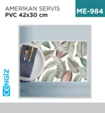 +AMERİKAN SERVİS PVC 42*30 CM
