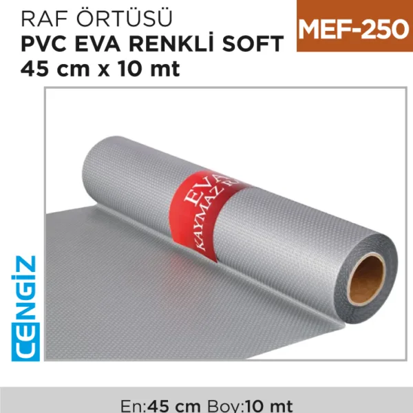 +RAF ÖRTÜSÜ PVC EVA RENKLİ SOFT 45*10 MT