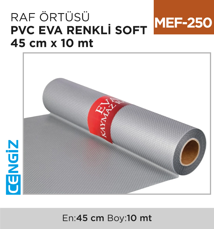 +RAF ÖRTÜSÜ PVC EVA RENKLİ SOFT 45*10 MT +RAF ÖRTÜSÜ PVC EVA RENKLİ SOFT 45*10 MT