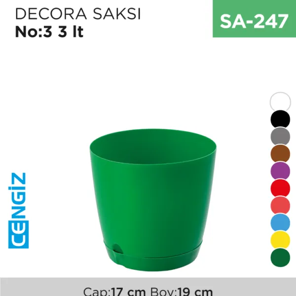 DECORA SAKSI NO:3 (3 LT) (5415)