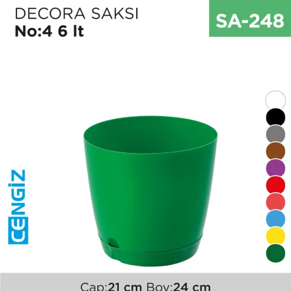 DECORA SAKSI NO:4 (6 LT) (5420)