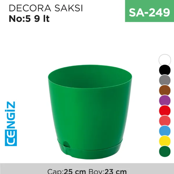 DECORA SAKSI NO:5 (9 LT) (5425)