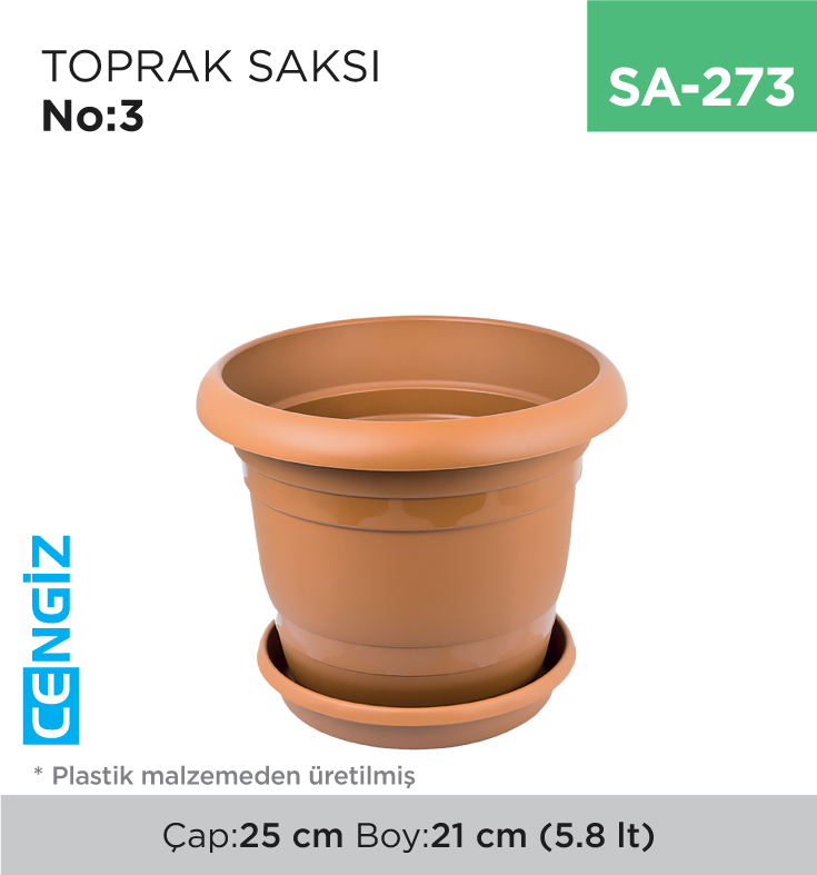 +TOPRAK SAKSI NO:3 (5.8 LT) +TOPRAK SAKSI NO:3 (5.8 LT)