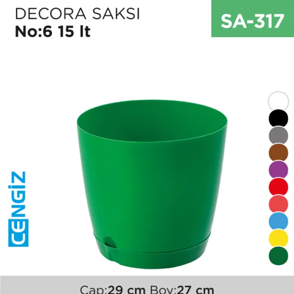 DECORA SAKSI NO:6 (15 LT) (5430)
