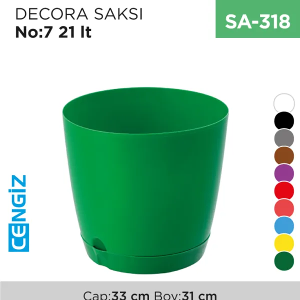 DECORA SAKSI NO:7 (21 LT) (5435)