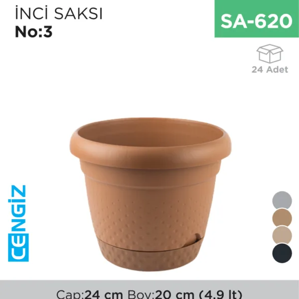 +İNCİ SAKSI NO :3 (4.90 LT) (KRS-343)