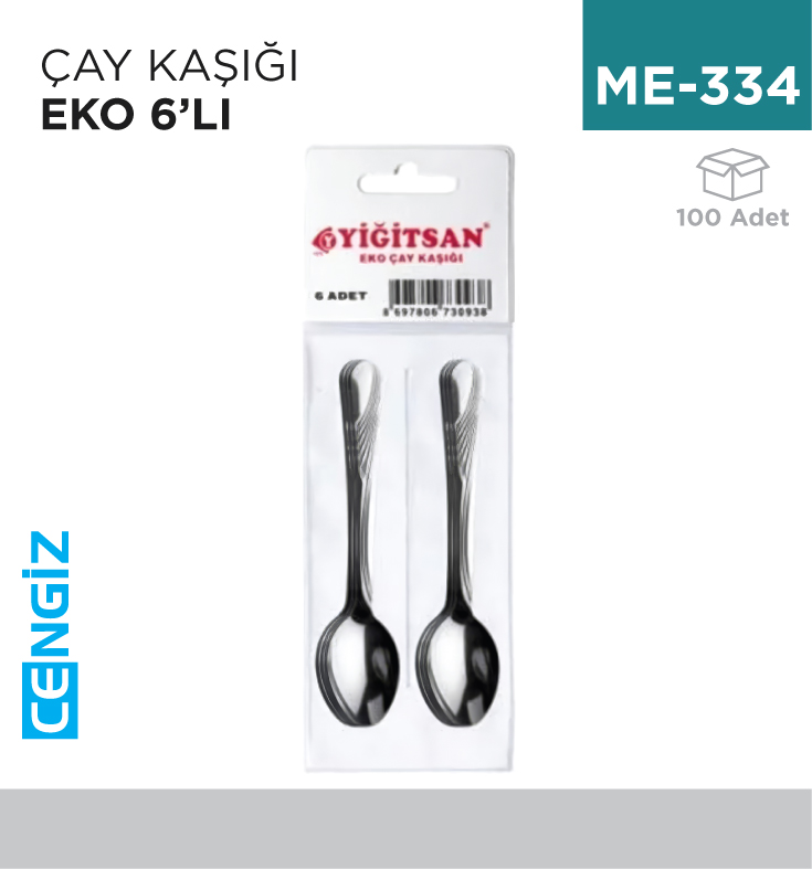 ÇAY KAŞIĞI EKO 6LI