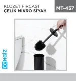 KLOZET FIRÇASI ÇELİK MİKRO SİYAH (831S)