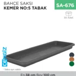 BAHÇE SAKSI KEMER NO:5 TABAK  (KBS5)