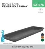 BAHÇE SAKSI KEMER NO:5 TABAK  (KBS5)