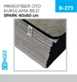 MİKROFİBER OTO KURULAMA BEZİ SPARK 40*60 (M2315)
