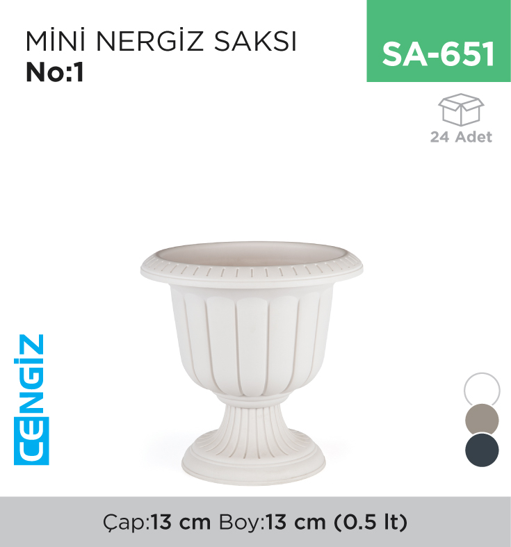 MİNİ NERGİS SAKSI NO:1 (MN01) (0