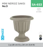 MİNİ NERGİS SAKSI NO:3 (MN03) (3