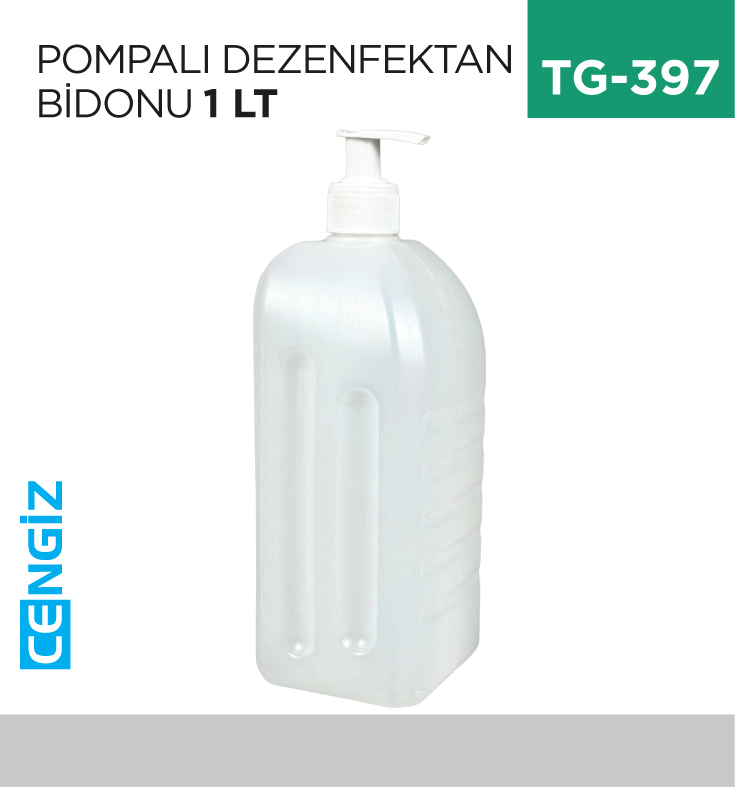 POMPALI DEZENFEKTAN BİDONU 1 LT