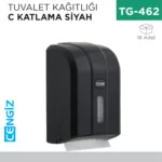 TUVALET KAĞITLIĞI C KATLAMA SİYAH (K6CB)