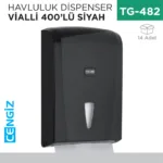 HAVLULUK DİSPENSER 400 LÜ SİYAH (K21B)