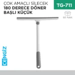 +ÇOK AMAÇLI SİLECEK 180 DERECE DÖNERBAŞLI KÜÇÜK (551)