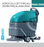İTMELİ FIRÇALI ZEMİN FIRÇALAMA MAKİNESI  (UTP712)