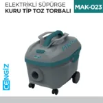ELEKTRİKLİ SÜPÜRGE KURU TİP TOZ TORBALI (UTP720)