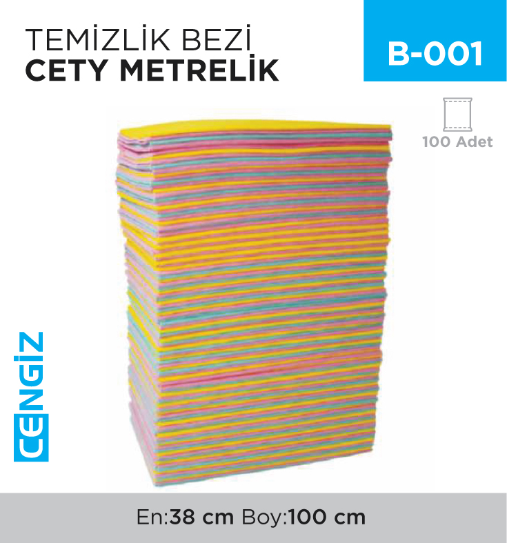 TEMİZLİK BEZİ CETY METRELİK