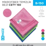 MİKROFİBER TEMİZLİK BEZİ CETY 150 (RND 13)