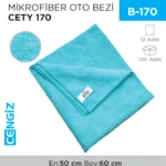 MİKROFİBER OTO BEZİ CETY 170 (RND-09)