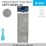 MİKROFİBER TANK BEZİ CETY 50*60 CM