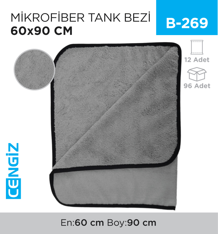 MİKROFİBER TANK BEZİ 60*90 CM (RND 18)