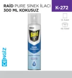 RAİD PURE SİNEK İLACI 300 ML KOKUSUZ (337638)