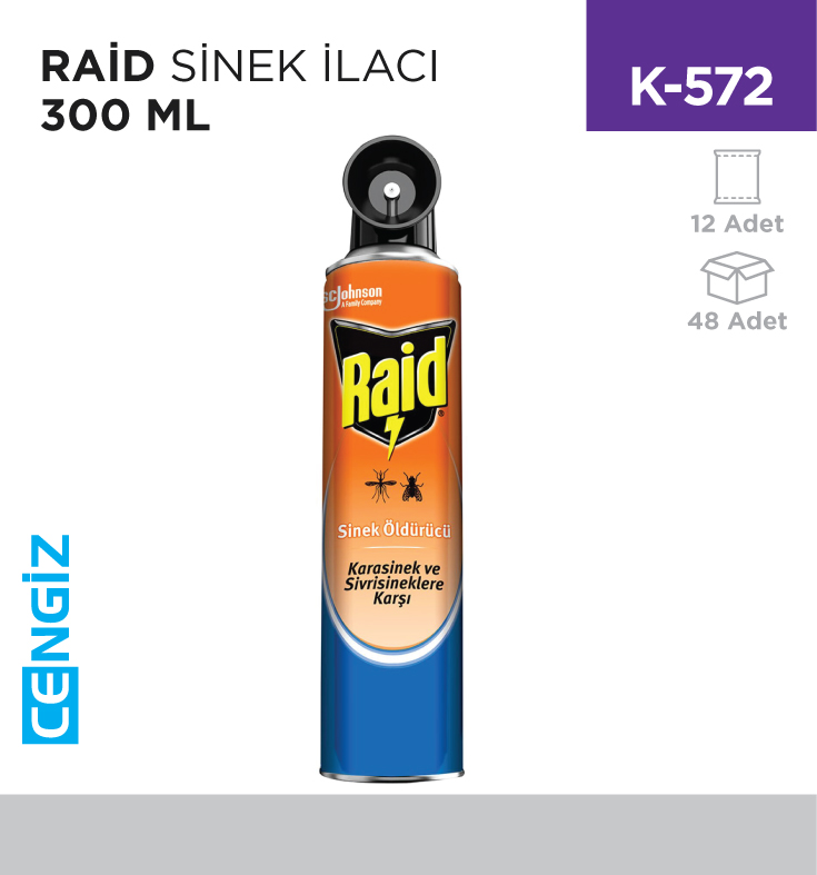 RAİD SİNEK İLACI 300 ML (359424)