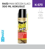 RAİD MAX  BÖCEK İLACI 300 ML KOKUSUZ (683819)