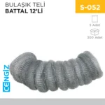 BULAŞIK TELİ BATTAL 12Lİ
