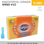 ENDÜSTRİYEL SÜNGER ACORD-SPEED 4LÜ