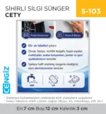 SİHİRLİ SİLGİ SÜNGER CETY