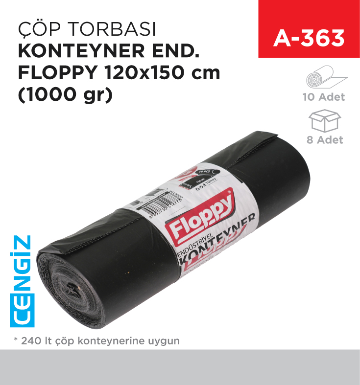 ÇÖP TORBASI KONTEYNER END. FLOPPY 120*150 CM(1000 GR) ÇÖP TORBASI KONTEYNER END. FLOPPY 120*150 CM(1000 GR)