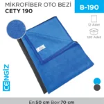 MİKROFİBER OTO BEZİ CETY 190