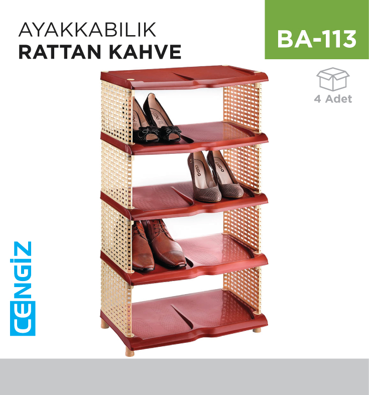 AYAKKABILIK RATTAN KAHVE (2601820)