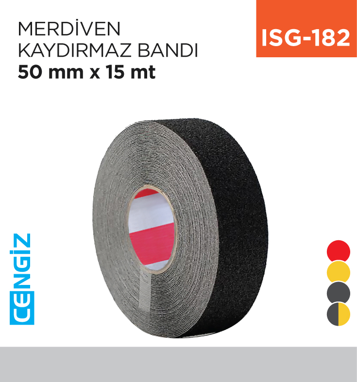 MERDİVEN KAYDIRMAZ BANDI 50 MM*15 MT