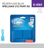 REZERVUAR BLOK WELLNAX 2Lİ MAVİ SU (BLK-931)