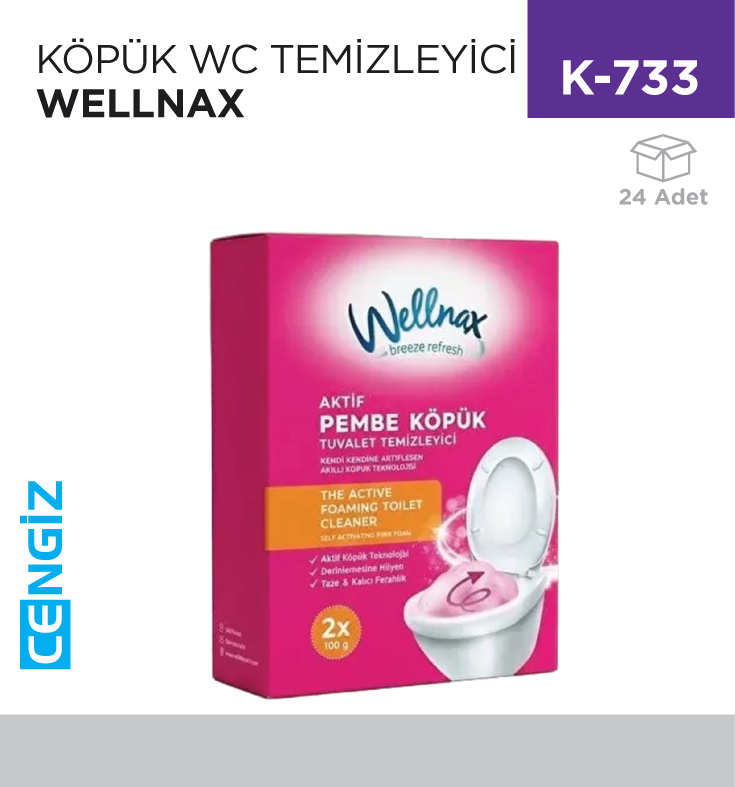 KÖPÜK WC TEMİZLEYİCİ WELLNAX (BLK-442)