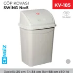 SWİNG ÇÖP KOVASI NO:5 (50 LT) (UP 122)