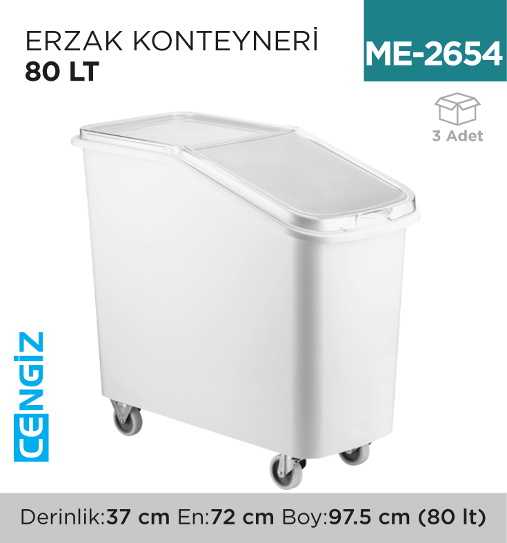 ERZAK KONTEYNERİ 80 LT (3445)