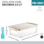 SAKLAMA KABI DECOBOX 2