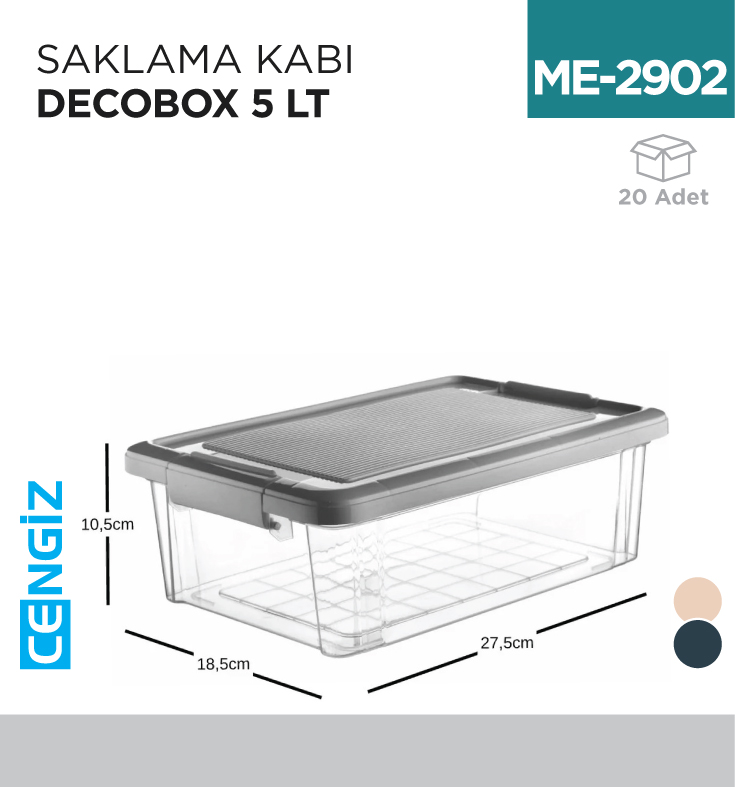 SAKLAMA KABI DECOBOX 5